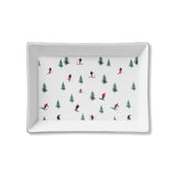 Ceramic Tray - Skiers