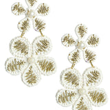 Raffia Two Tone Earring