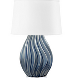 Sky Breeze Table Lamp with White Shade