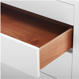 White 4-Drawer Chest