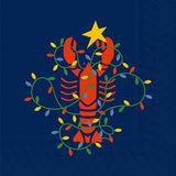 Lobster Lights Paper Cocktail Napkins (Pack of 20)