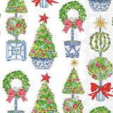 Paper Guest Towels Topiary Trees Christmas (Pack of 16)