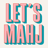 "Let's Mahj" Mahjong Cocktail Napkins (Pack of 20)