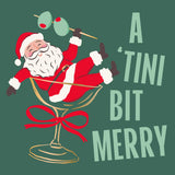 "A Tini Bit Merry" Cocktail Napkins (Pack of 20)