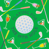 "19th Hole" Golf Cocktail Napkins (Pack of 20)