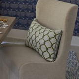 Custom Made Designer 2 Sided Lumbar Pillow