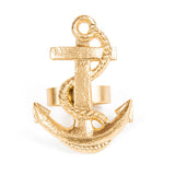 Color Block Anchor Napkin Ring (Set of 4)