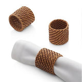 Rattan Napkin Rings (Set of 4)