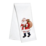 Christmas- Kitchen Towel- Red Santa