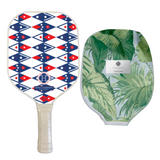 Designer Pickleball Set: Home in Harmony Designs Paddle x Kravet Couture Paddle Cover (Assorted Styles)