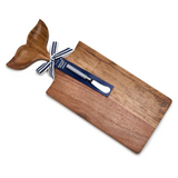 Whale Serving Board with Spreader