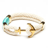 Waverly Bracelet - Ivory/Turquoise/Gold