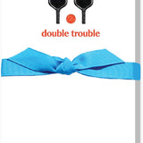 "Double Trouble" Mini Pickleball Notepad