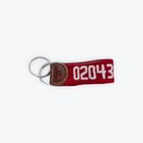 "Hingham" Needlepoint Keychain