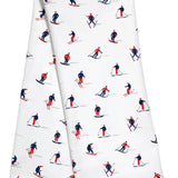 Kitchen Towel - Skiers