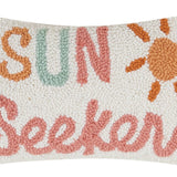 "Sun Seeker" Accent Hook Pillow