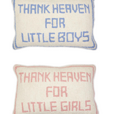 Thank Heaven Embroidery Decorative Throw Pillows (Assorted Styles)
