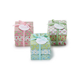 Floral Block Print Wrapped Soap (Set of 3)