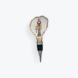 Oyster Wine Bottle Stopper (Assorted Patterns)